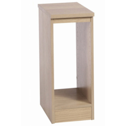 R White Cabinets Desktop Tower Storage Brown - Size: 72.8 x 30 x 54cm - Wilko - thumbnail 3