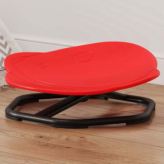 Tommy Toys Red Kids Planet Shaped Swivel Sensory Spinning Chair - Size: 23 x 50 x 54cm - Wilko - image 1