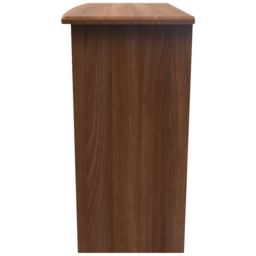 Crowndale Sherwood 3 Drawer Noche Walnut Vanity Unit - Size: 41.5 x 95 x 79.5cm - Brown - Wilko - thumbnail 4