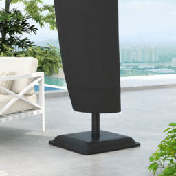 Outsunny Black Parasol Cover - Size: 220 x 56 x 56cm - Wilko - thumbnail 4