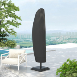 Outsunny Black Parasol Cover - Size: 220 x 56 x 56cm - Wilko - thumbnail 3