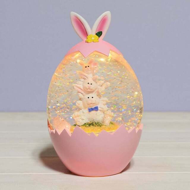 Easter Bunny Spinner Light - Pink - Wilko - image 1