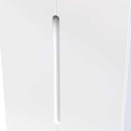 Crowndale Milan 2 Door Gloss White Tall Double Wardrobe - Wilko - thumbnail 6