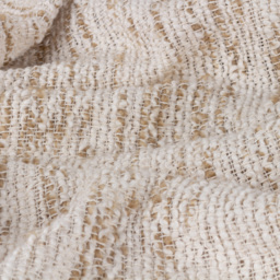 Yard Heath Natural Cotton Tasselled Throw 130 x 180cm - Size: 180 x 130cm - Cream - Yard Living - Wilko - thumbnail 4