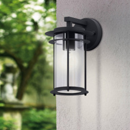 EGLO Villagrazia LED Black Exterior Wall Light - Size: 16.5 x 20.0 x 27.5cm - Wilko - thumbnail 3