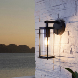 EGLO Villagrazia LED Black Exterior Wall Light - Size: 16.5 x 20.0 x 27.5cm - Wilko - thumbnail 4