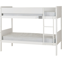 Seconique Bruno Single White Bunk Bed - Size: 157 x 197 x 103cm - Wilko - thumbnail 4