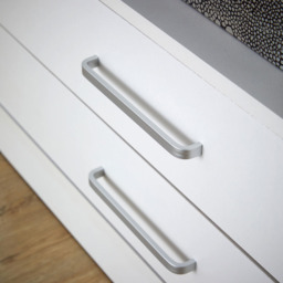 Home Source Clara 2 Drawer 5 Shelf White Bookcase - Wilko - thumbnail 6
