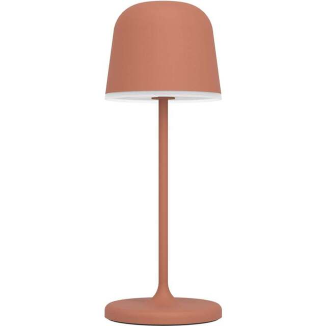 EGLO Mannera-S LED Red Portable Table Light - Size: 20 x 7.5 x 20cm - Wilko