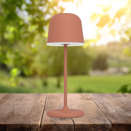 EGLO Mannera-S LED Red Portable Table Light - Size: 20 x 7.5 x 20cm - Wilko - thumbnail 3