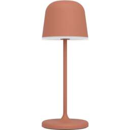 EGLO Mannera-S LED Red Portable Table Light - Size: 20 x 7.5 x 20cm - Wilko - thumbnail 1
