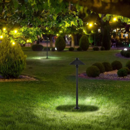 V-TAC 2 in 1 Black Cool White LED Garden Light - Size: 71.4 x 20 x 20cm - Wilko - thumbnail 3