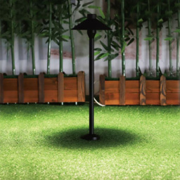 V-TAC 2 in 1 Black Cool White LED Garden Light - Size: 71.4 x 20 x 20cm - Wilko - thumbnail 6