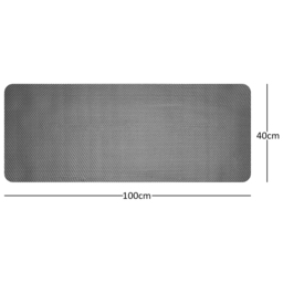 Nicoman Reversible Grey and Brown Shower Mat 100 x 40cm - Size: 0.4 x 100 x 40cm - Wilko - thumbnail 6