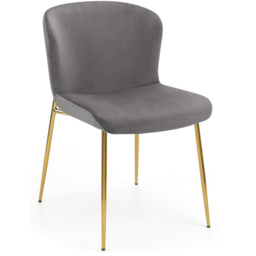 Julian Bowen Harper Set of 2 Grey Dining Chair - Wilko - thumbnail 4