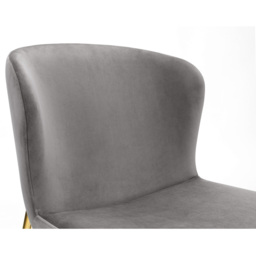 Julian Bowen Harper Set of 2 Grey Dining Chair - Wilko - thumbnail 6