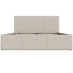 GFW King Size Natural Hopsack Fabric End Lift Ottoman Bed with Bonnell Mattress - Cream - Wilko - thumbnail 6