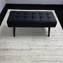 Portland 6 Seater Dark Grey Arrow Dining Table Set with Velvet Chairs and Bench - Multi - Wilko - thumbnail 6