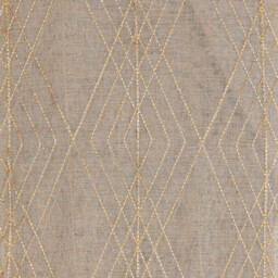 Divante Sabella Metallic Geo Voile Curatin 240 x 140cm - Size: W 140 x D 240cm - Wilko - thumbnail 4