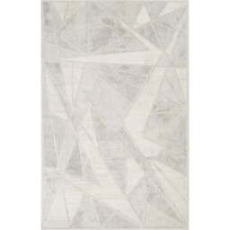 Desire Rugs Mabel Stone Abstract Geometric Design Rug 120 x 170cm - Size: 170 x 120 x 1.3cm - Grey - Wilko