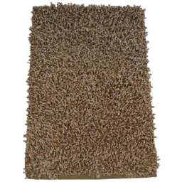 Rapport Home Oxford Cream Shaggy Super Absorbent Rug 88 x 55cm - Wilko - thumbnail 1