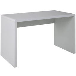 Furniturebox Alfredo High Gloss Computer Office Desk White - Size: 60 x 120 x 76cm - Wilko - thumbnail 3