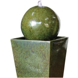 Bermuda Basque Water Feature - Size: 34 x 34 x 93cm - Green - Bermuda Water Gardens - Wilko - thumbnail 3