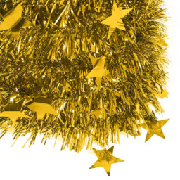 Living and Home Gold Pop Up Tinsel Christmas Tree with Base 4ft - Wilko - thumbnail 6