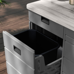 Suncast Backyard Oasis Garden Bar - Size: 109 x 198 x 91cm - Grey - Wilko - thumbnail 4