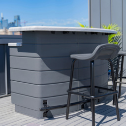 Suncast Backyard Oasis Garden Bar - Size: 109 x 198 x 91cm - Grey - Wilko - thumbnail 7