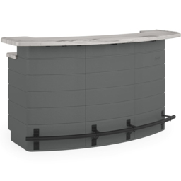 Suncast Backyard Oasis Garden Bar - Size: 109 x 198 x 91cm - Grey - Wilko - thumbnail 3