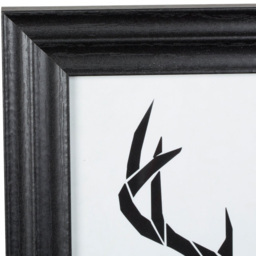 The Port. Co Gallery Ashford Black Photo Frame 7 x 5 inch - Wilko - thumbnail 3