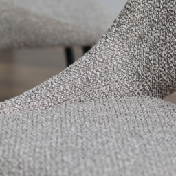Julian Bowen Set of 2 Grey Iris Boucle Dining Chairs - Wilko - thumbnail 7
