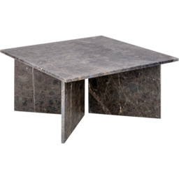 Florence Vega Marron Marble Top Coffee Table - Grey - Furniture To Go - Wilko - thumbnail 3