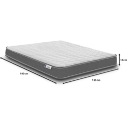 Extreme Comfort Cooltouch Colours Double Grey Memory Foam and Spring Mattress - eXtreme comfort ltd - Wilko - thumbnail 6