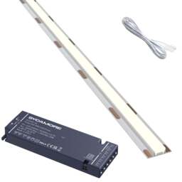 Sorrelis Kepler Smooth Line Natural LED SOB Strip 3m - Size: 300 x 0.8 x 0.3cm - White - Wilko