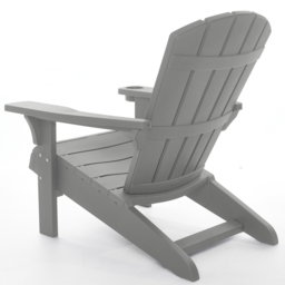 Keter Alpine Grey Adirondack Chair - Size: 96.5 x 81 x 93cm - Wilko - thumbnail 4
