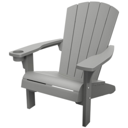 Keter Alpine Grey Adirondack Chair - Size: 96.5 x 81 x 93cm - Wilko - thumbnail 3