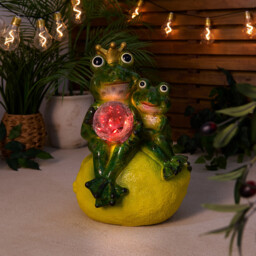 Solar Frog Family Green - Wilko