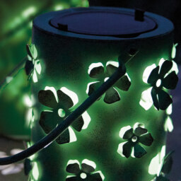 Luxform Green LED Garden Solar Daisy Flower Lantern - Size: 13 x 14 x 18.5cm - Wilko - thumbnail 3