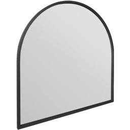MirrorOutlet The Arcus Black Framed Arched Leaner and Wall Garden Mirror 100 x 100cm - Size: 100 x 100 x 3cm - Wilko - thumbnail 4
