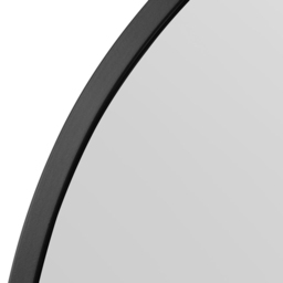 MirrorOutlet The Arcus Black Framed Arched Leaner and Wall Garden Mirror 100 x 100cm - Size: 100 x 100 x 3cm - Wilko - thumbnail 6