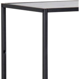 Florence Seaford 3 Shelf Black Metal Asymmetrical Bookcase - Furniture To Go - Wilko - thumbnail 6