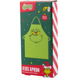 The Grinch Kids Apron Green - Wilko - thumbnail 6