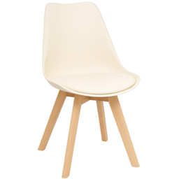 Kosy Koala 4 Seater Dining Table Set Cream and Dark Grey - Wilko - thumbnail 3