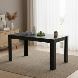 Kosy Koala 4 Seater Dining Table Set Cream and Dark Grey - Wilko - thumbnail 5