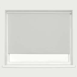 Caecus Blackout Roller Blinds Light Grey 90cm x 120cm - Size: 160 x 90 x 5cm - Wilko