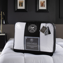 The Lyndon Company Super King Size Natural Duck Feather and Down Duvet 10.5 Tog - White - Wilko - thumbnail 3