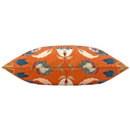 furn. Folk Flora Orange Floral Outdoor Cushion - Size: 43 x 43cm - Wilko - thumbnail 4