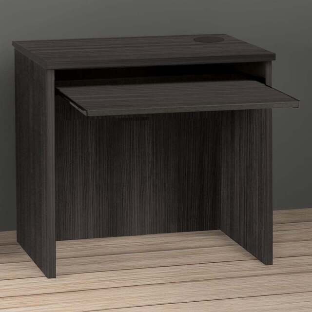 R White Cabinets Home Office Desk with Keyboard Tray Black - Size: 72 x 85 x 54cm - Wilko - image 1